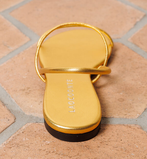 Rouge vif「【LAOCOONTE／ラオコンテ】ストラップサンダル　ALUA Century」|サンダル|