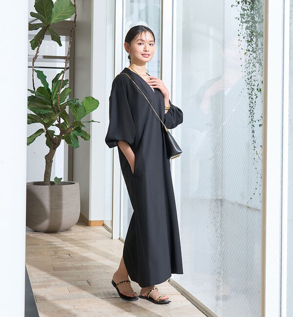 Rouge vif「【セットアップ対応】タックリラックスワンピース」|ワンピース|