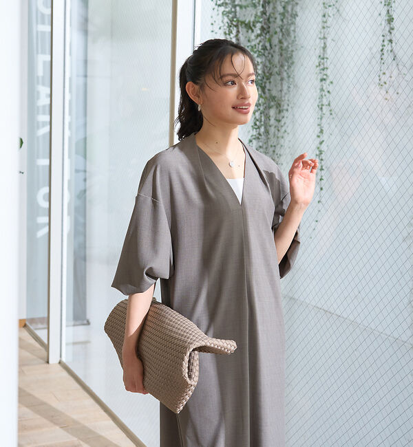 Rouge vif「【セットアップ対応】タックリラックスワンピース」|ワンピース|