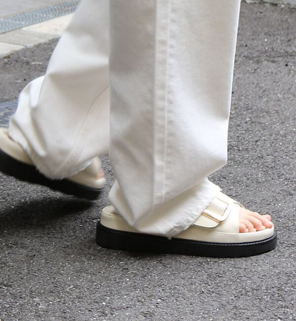 Rouge vif「【RED CARD/レッドカード】Dakota ルーズストレートデニム」|デニム|