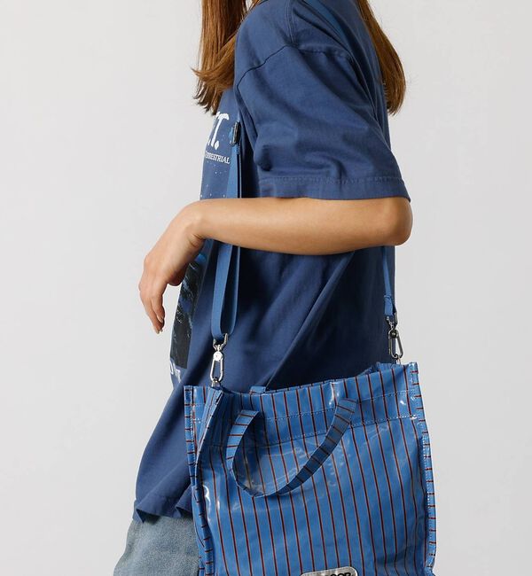 Rouge vif「【OUTDOOR PRODUCTS / アウトドアプロダクツ】Stripe2wa」|ショルダー・メッセンジャー|ブルー