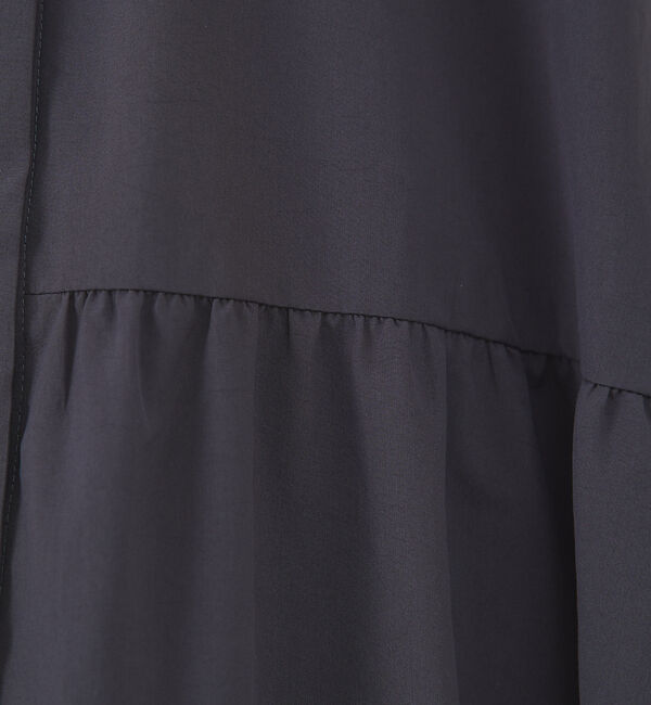 qualite「ソフトタフタティアードワンピース」|ワンピース|