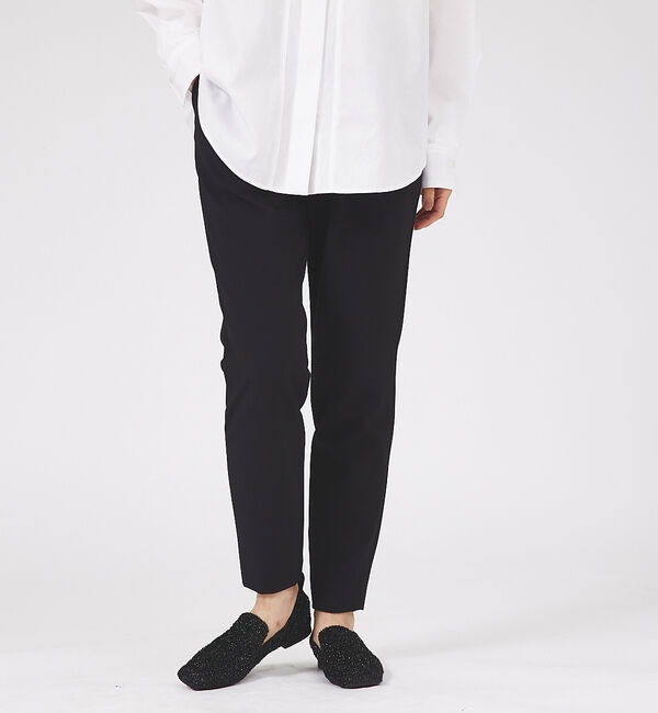 qualite「【大好評により今季も登場】2WAYバックピーチタックパンツ」|その他|