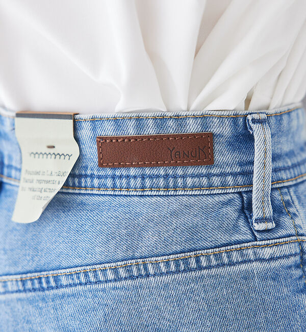 qualite「【YANUK】ストレートデニムパンツLOUISE」|デニム|