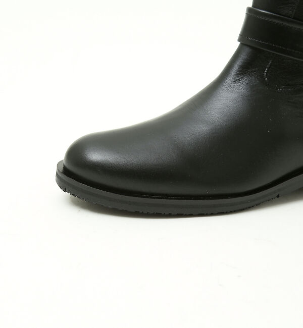 AU BANNISTER「【スノーソール】バックルベルトロングブーツ」|ショートブーツ|