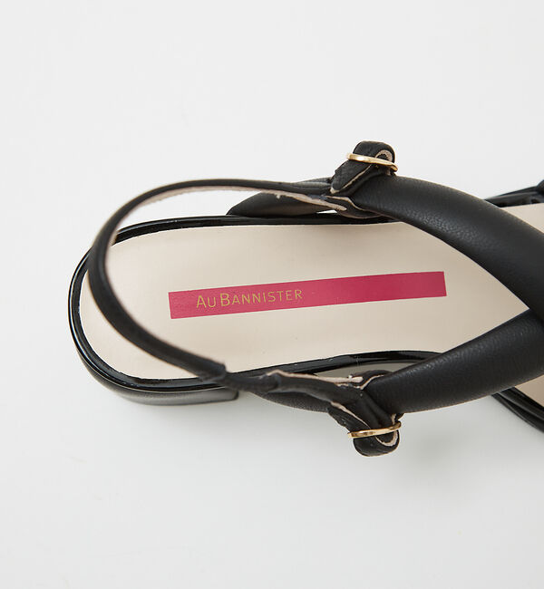 AU BANNISTER「【2WAY】パフィーベルトサンダル」|サンダル|