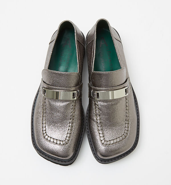 AU BANNISTER「浦浜アリサ&times;Au BANNISTERコラボ オブリークトゥローファー」|ローファー|