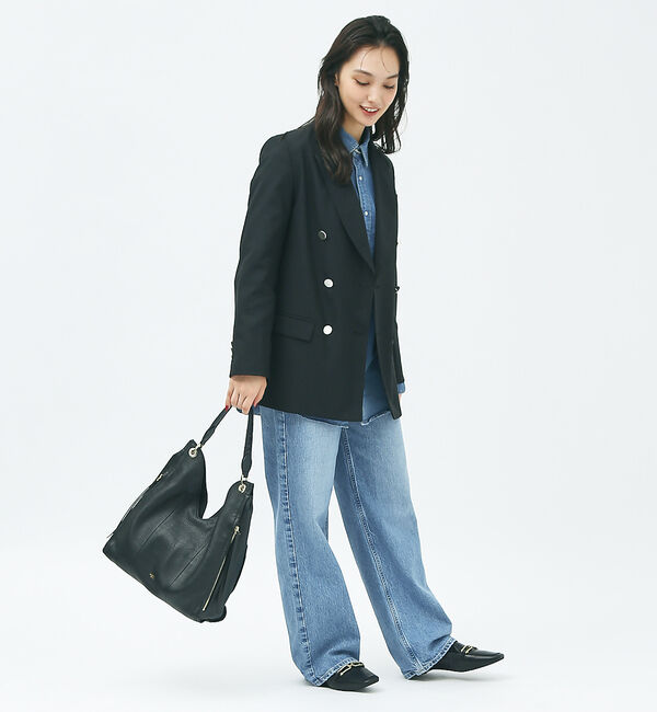 LOWELL things「Valley/かがりレザーワンショルダー」|ショルダー・メッセンジャー|