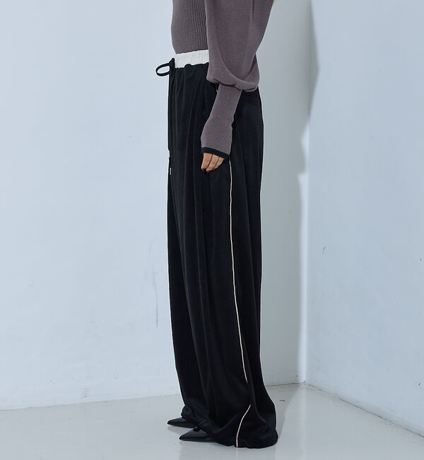 NOMINE「【セットアップ】ベロアトラックパンツ」|その他|