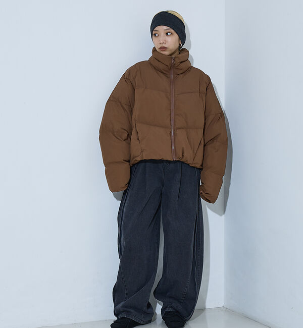 NOMINE「ショート 中綿ブルゾン / パファージャケット」|ダウン|