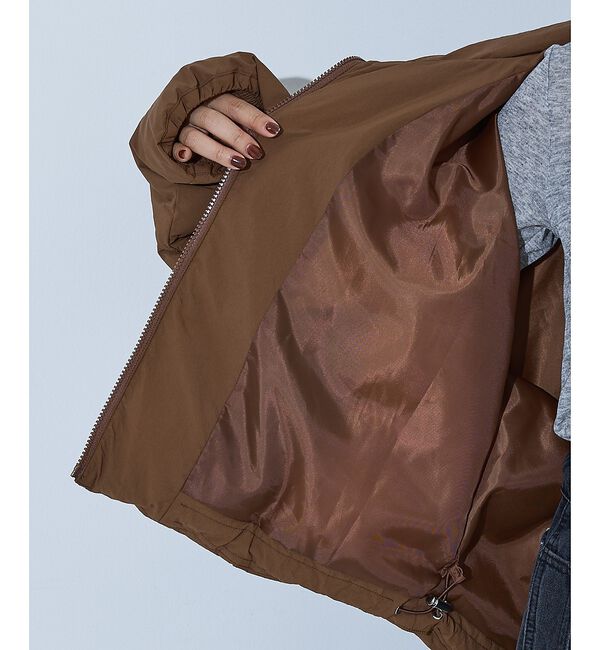 NOMINE「ショート 中綿ブルゾン / パファージャケット」|ダウン|