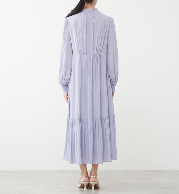 TIARA「ハイネックギャザーワンピース」|ワンピース|