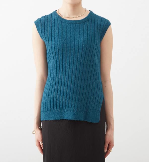 Liesse「コットンモールタンクトップ」|ニット・セーター|