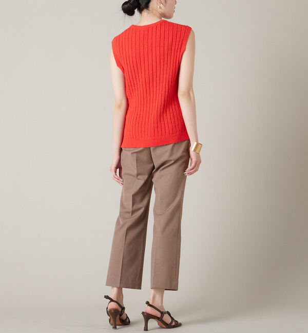 Liesse「コットンモールタンクトップ」|ニット・セーター|