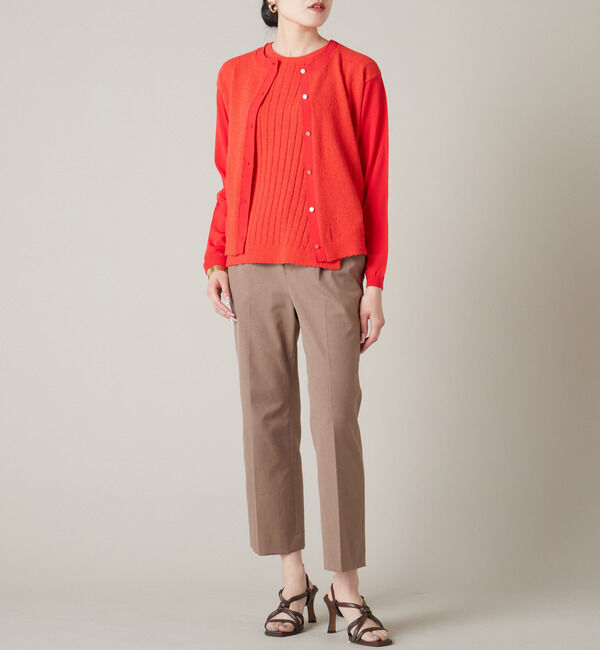 Liesse「コットンモールタンクトップ」|ニット・セーター|