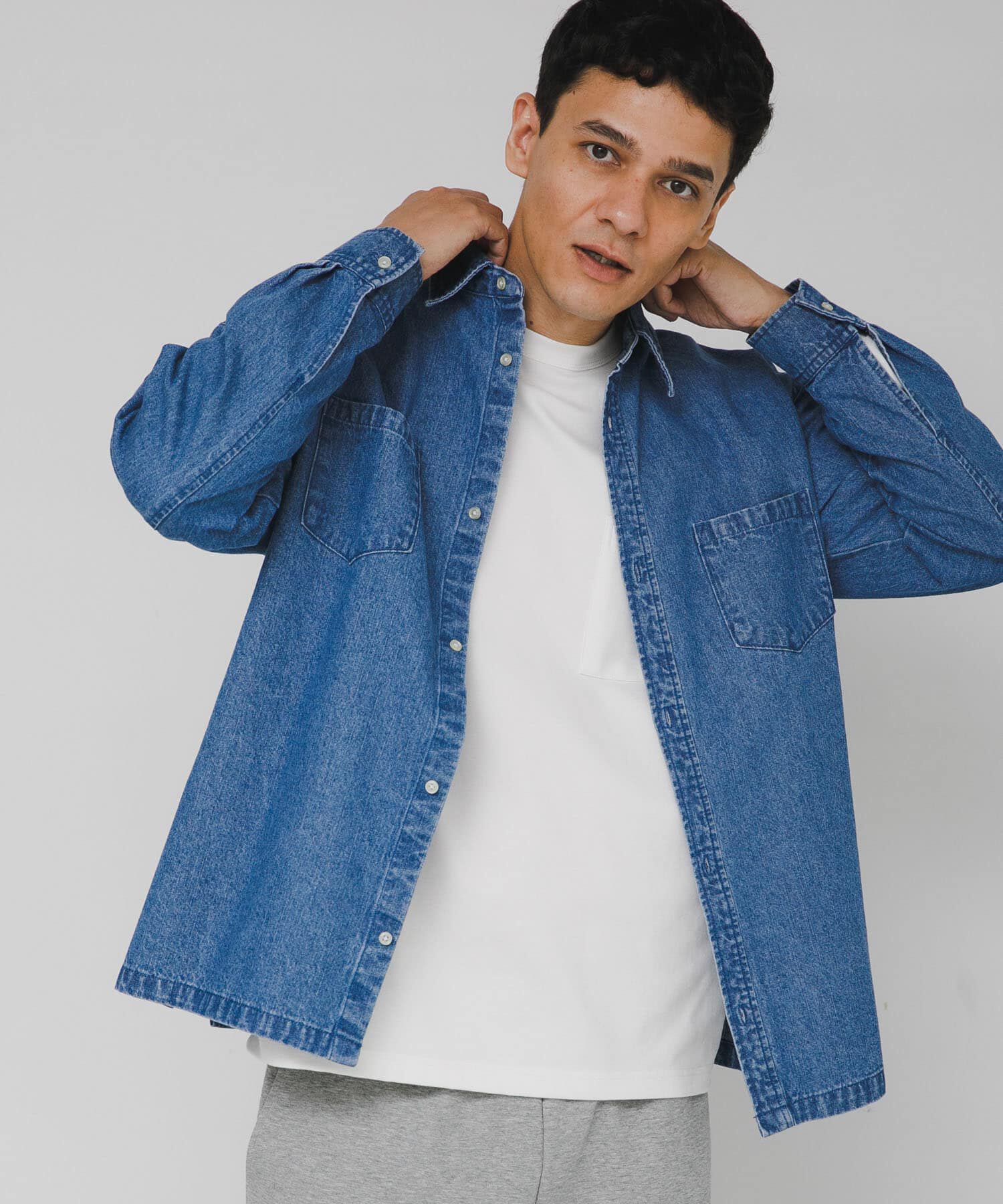 Sonny Label 「リラックスフィットデニムシャツ」|シャツ・ブラウス|