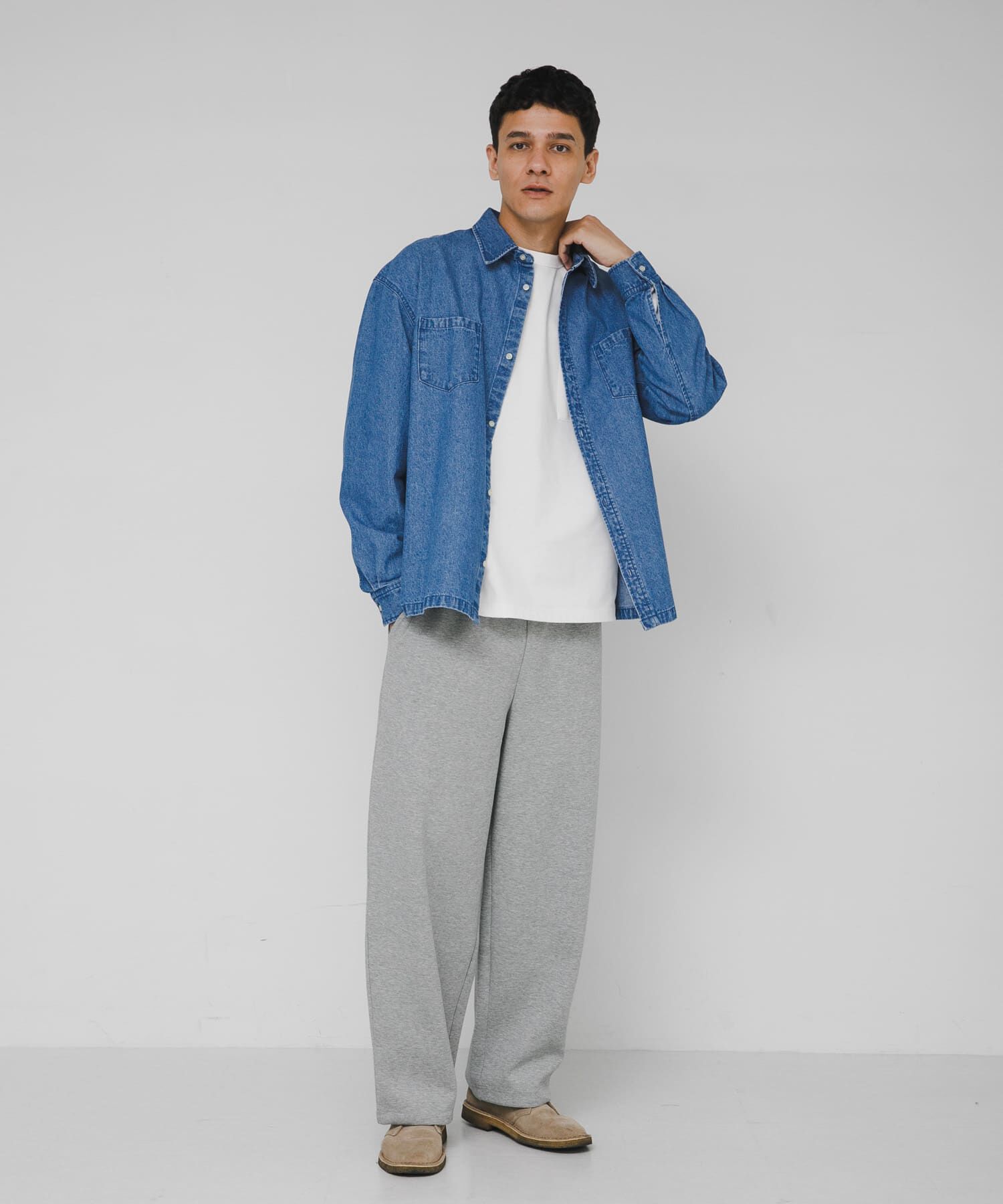 Sonny Label 「リラックスフィットデニムシャツ」|シャツ・ブラウス|