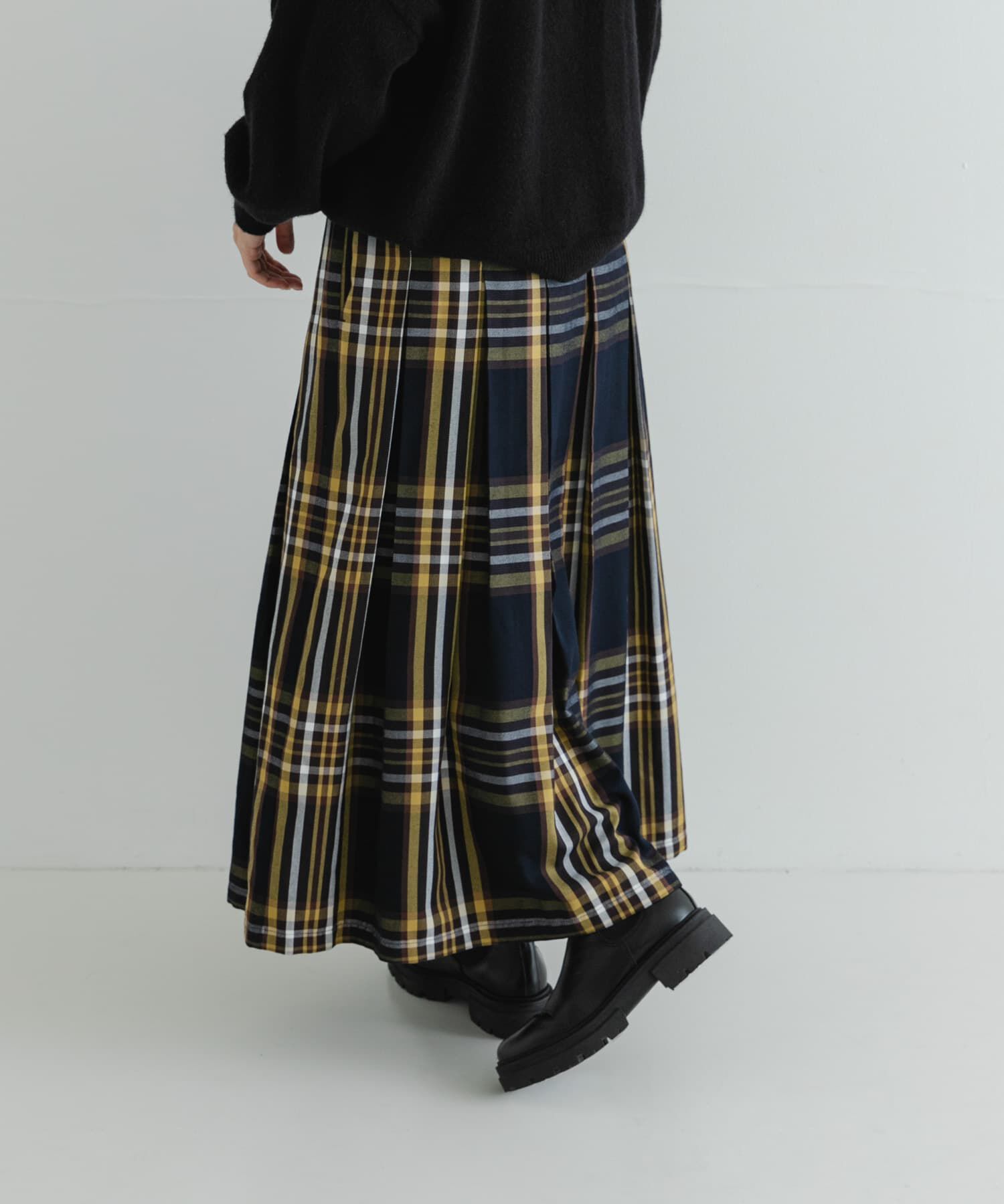 Sonny Label 「タックチェックイージースカート」|スカート|