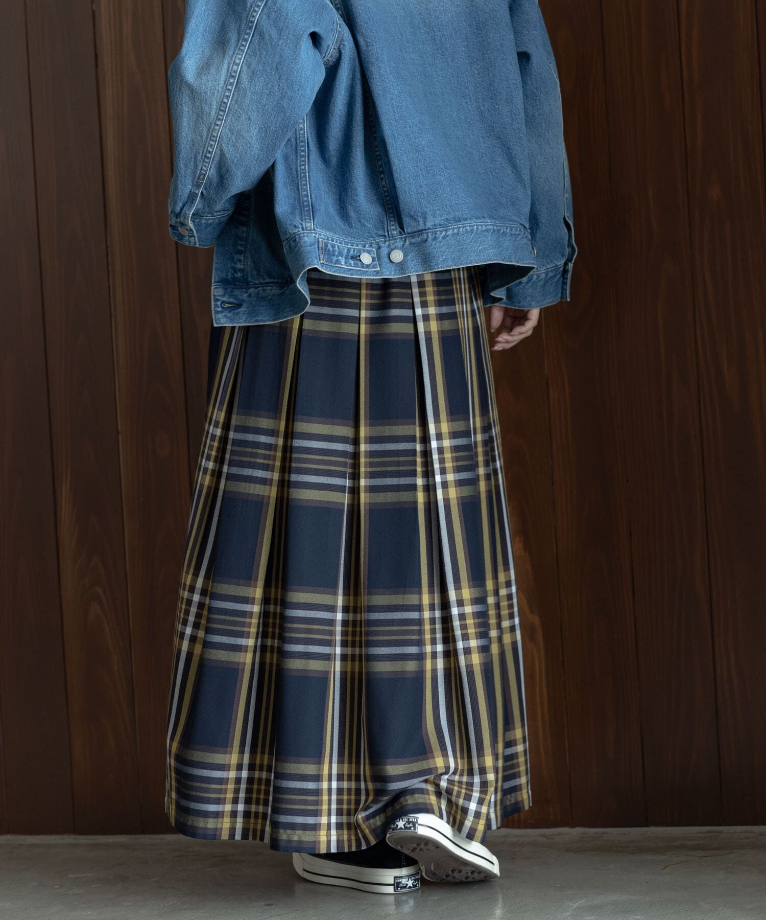 Sonny Label 「タックチェックイージースカート」|スカート|