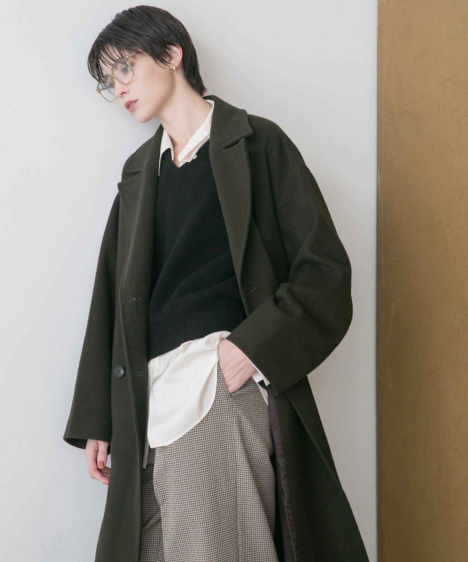 URBAN RESEARCH「スーパー140ウールチェスターコート」|チェスターコート|