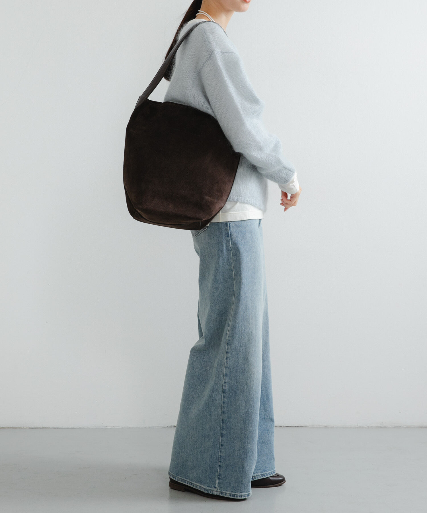 URBAN RESEARCH「ワンハンドルスウェードトートバッグ」|トートバッグ|