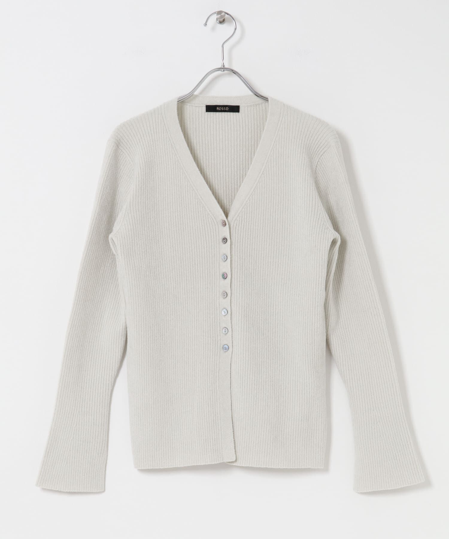URBAN RESEARCH ROSSO「モールVネックニットカーディガン」|カーディガン|