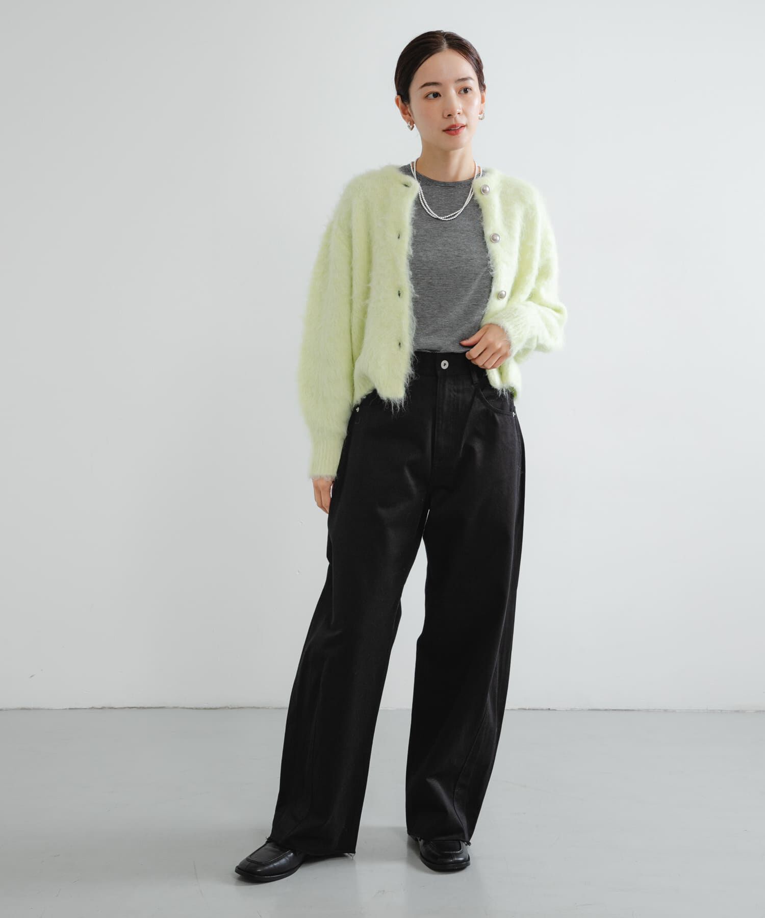 URBAN RESEARCH「カシミヤシルククルーネックカットソー」|Tシャツ・カットソー|