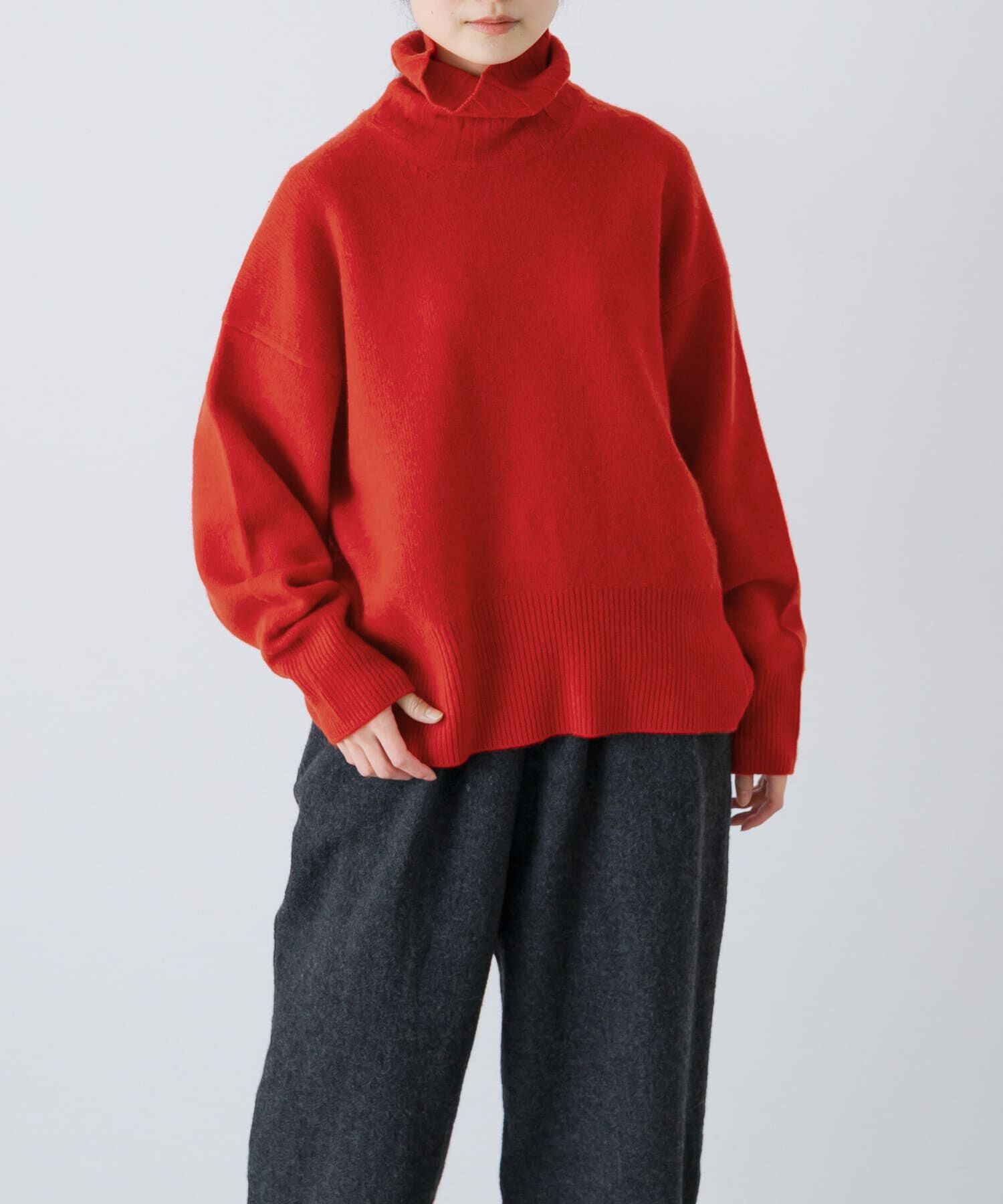 かぐれ「ハミルトンタートルニット」|ニット・セーター|