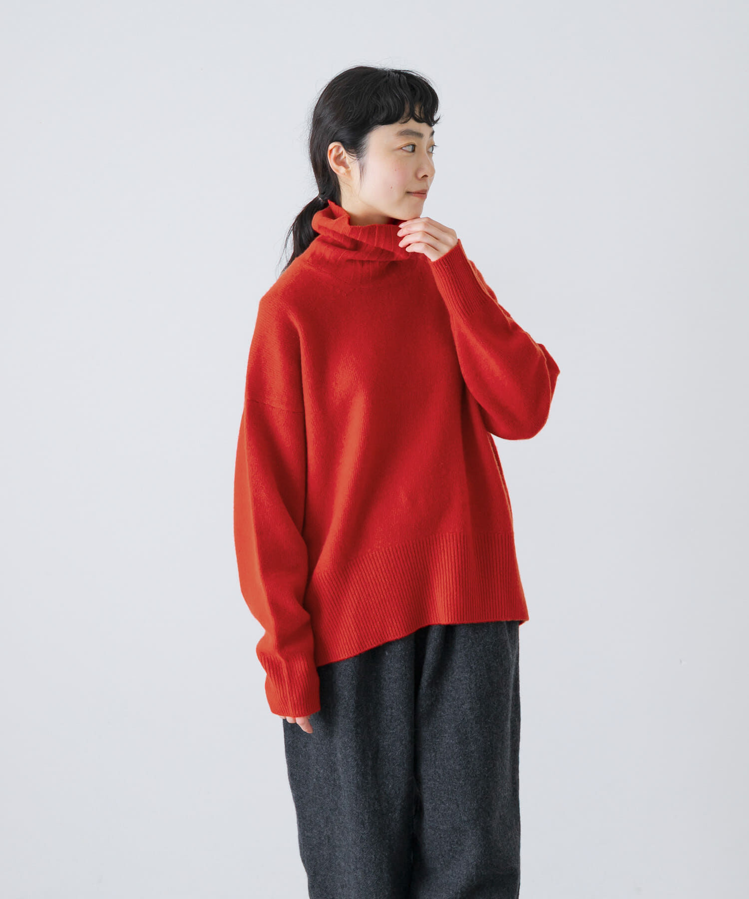 かぐれ「ハミルトンタートルニット」|ニット・セーター|