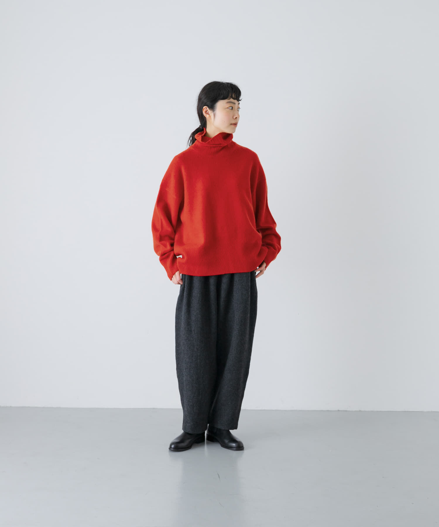 かぐれ「ハミルトンタートルニット」|ニット・セーター|