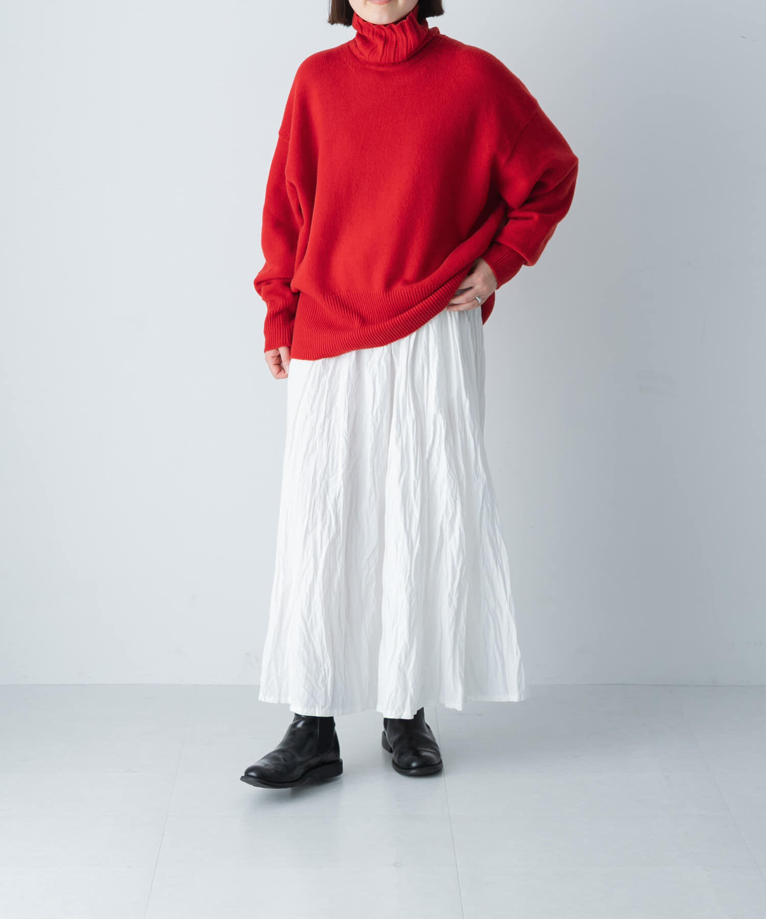 かぐれ「ハミルトンタートルニット」|ニット・セーター|