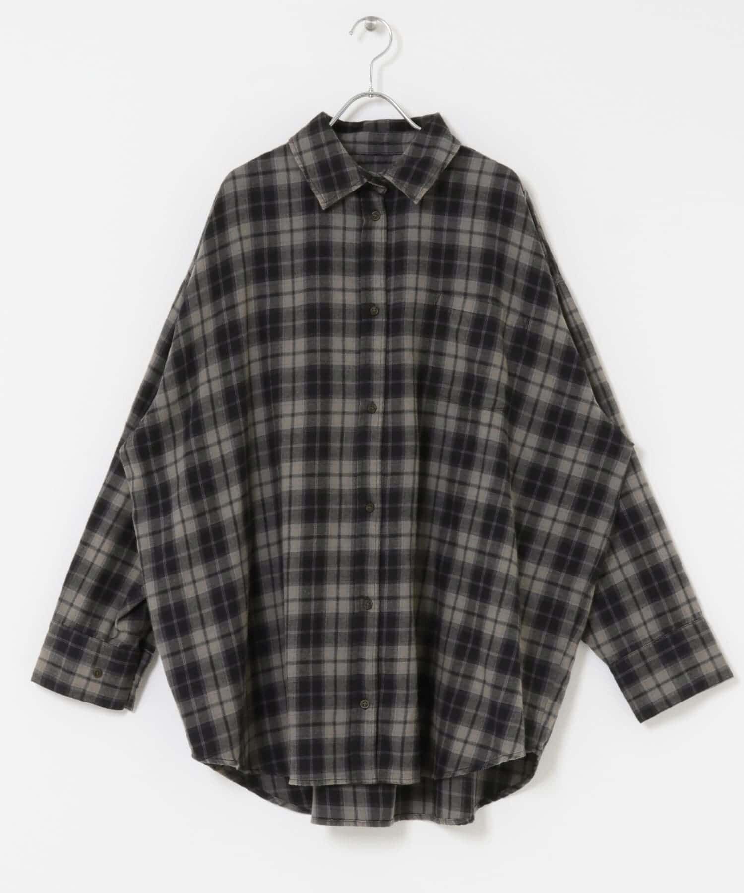  「BIGチェックシャツ」|シャツ・ブラウス|