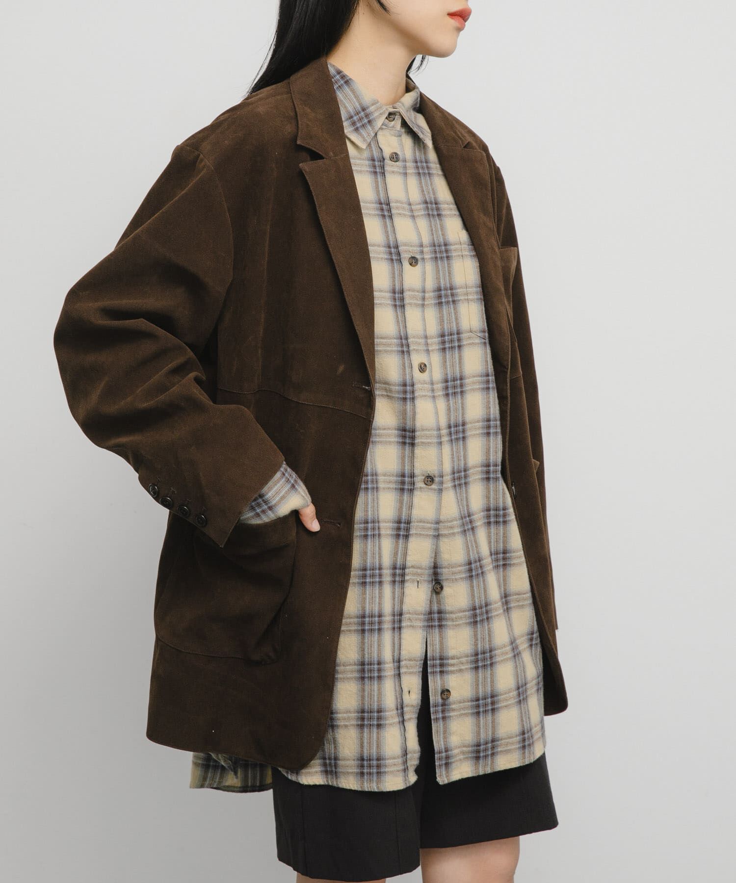  「BIGチェックシャツ」|シャツ・ブラウス|