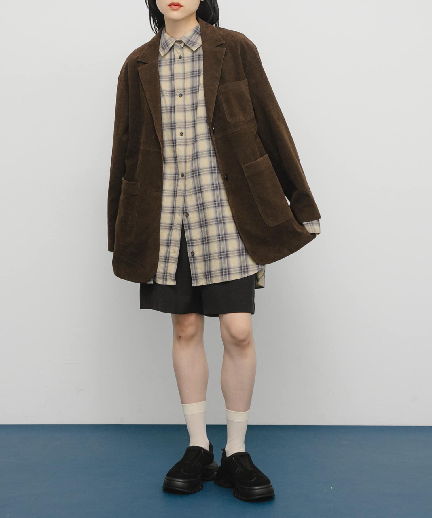  「BIGチェックシャツ」|シャツ・ブラウス|