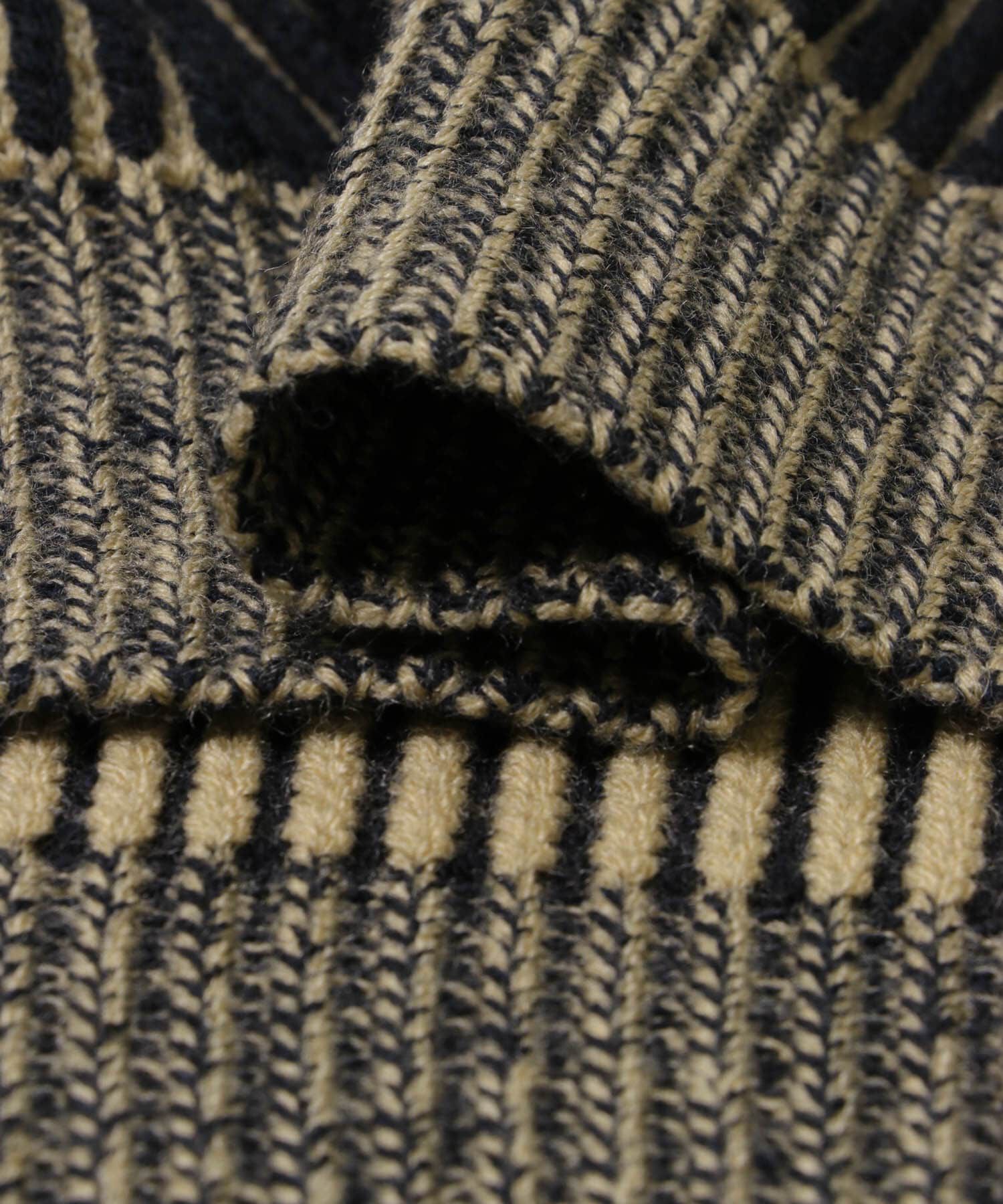  「レイヤードハーフZIPニット」|ニット・セーター|