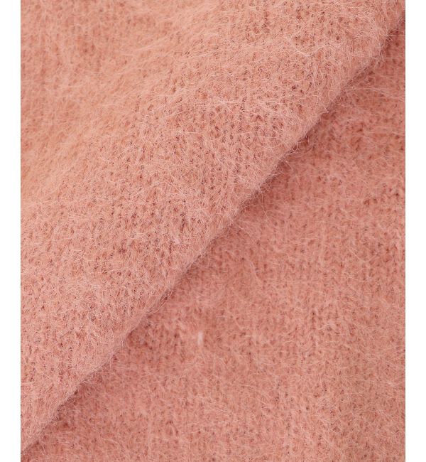  「《手洗い可能》ソフトシャギーニットプルオーバー」|ニット・セーター|