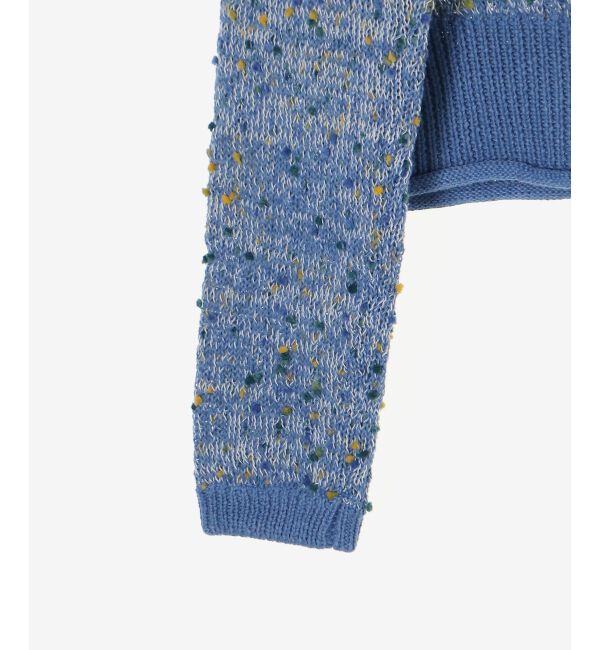  「《WEB限定アイテム》pomponヤーンニットカーディガン」|カーディガン|