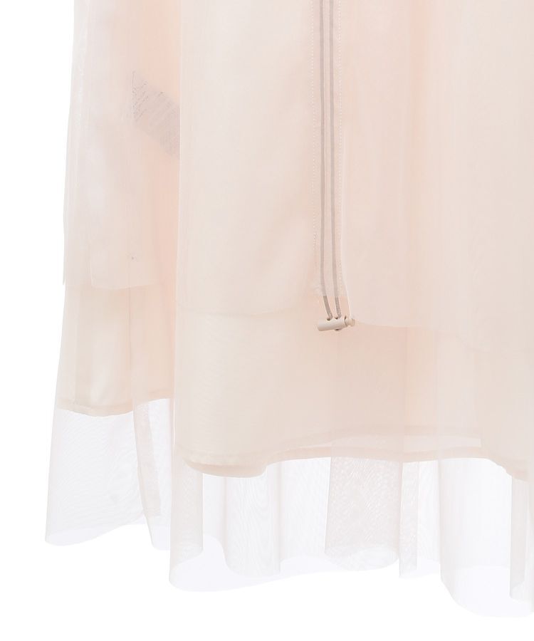 earth music&ecology「2wayドロストチュールスカート」|スカート|