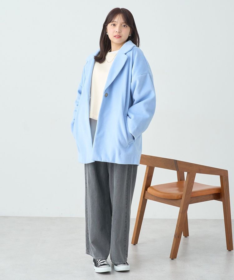 earth music&ecology「オーバーテーラードジャケット シャギー」|その他|