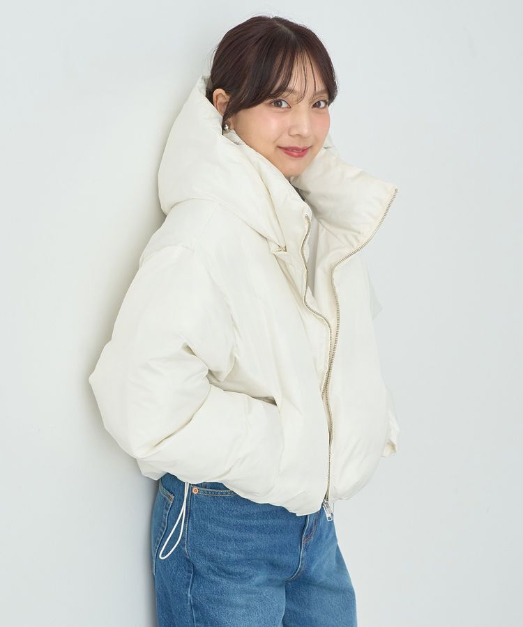 earth music&ecology「2wayパファー ショートブルゾン」|ブルゾン・スタジャン|