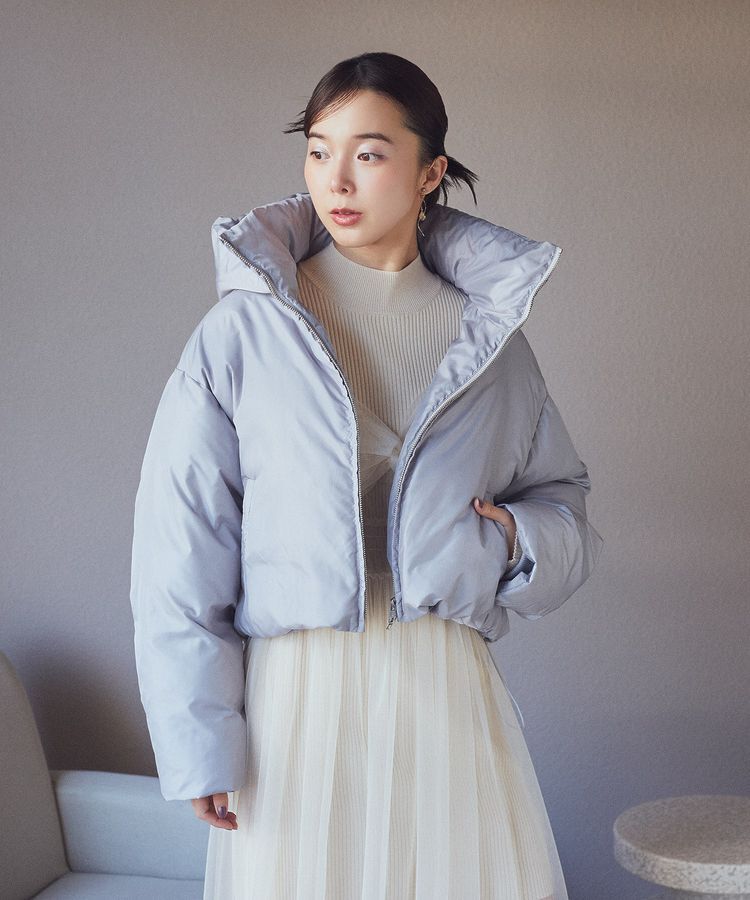 earth music&ecology「2wayパファー ショートブルゾン」|ブルゾン・スタジャン|