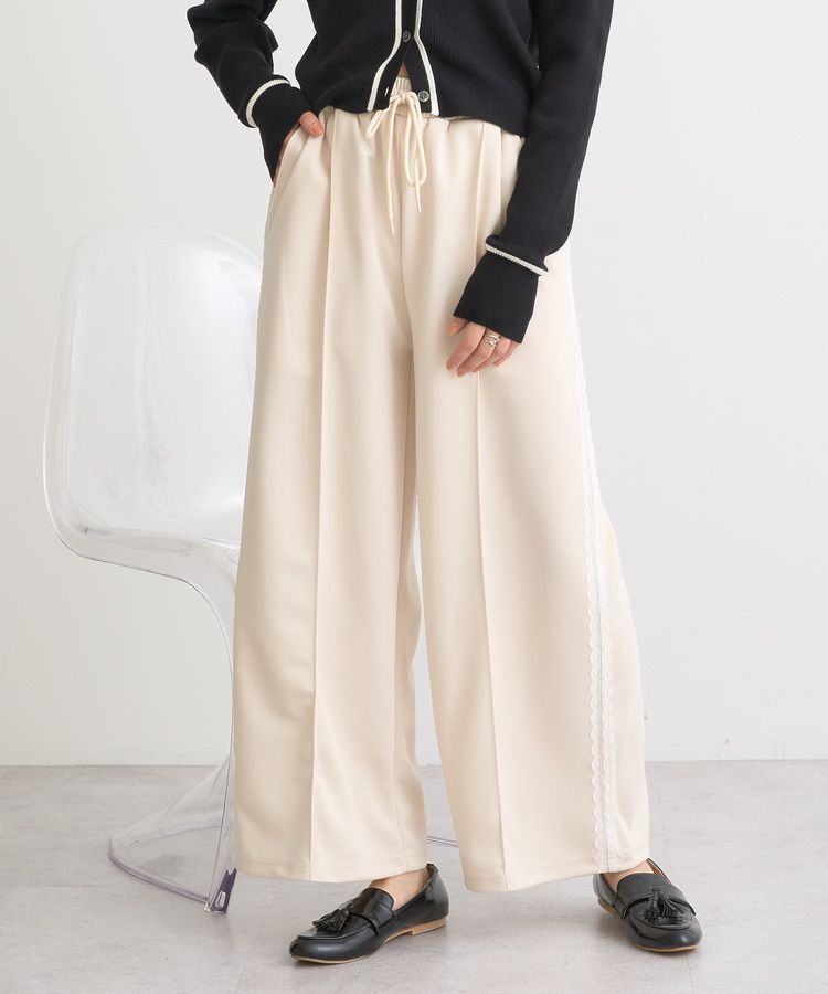 earth music&ecology「レースラインルーズパンツ」|その他|