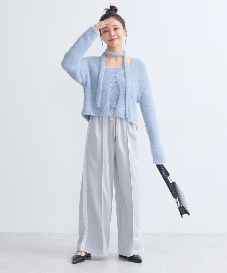 earth music&ecology「レースラインルーズパンツ」|その他|