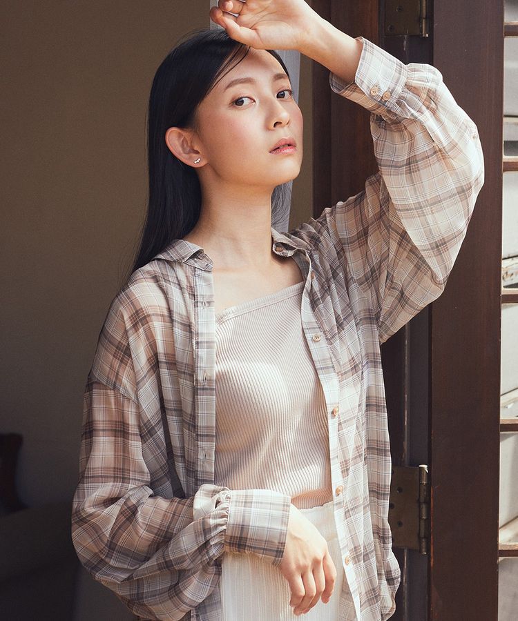 earth music&ecology「ワイドストラップキャミソール」|キャミソール|