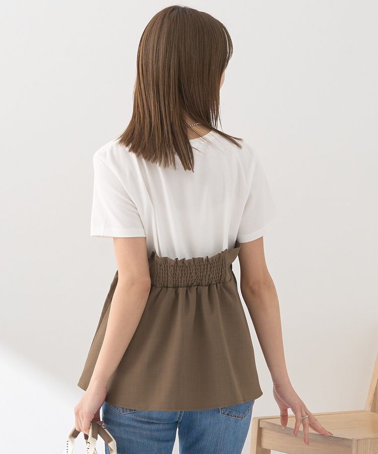 earth music&ecology「ビスチェドッキングプルオーバー」|Tシャツ・カットソー|