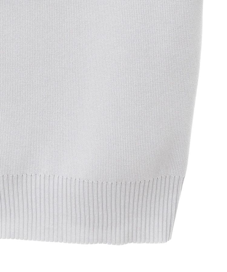 earth music&ecology「リボン半袖ニットプルオーバー」|ニット・セーター|