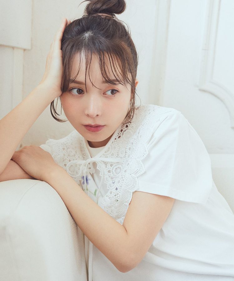 earth music&ecology「ケミカルレース付け襟」|その他|