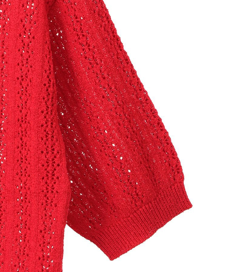 earth music&ecology「透かしニットプルオーバー」|ニット・セーター|