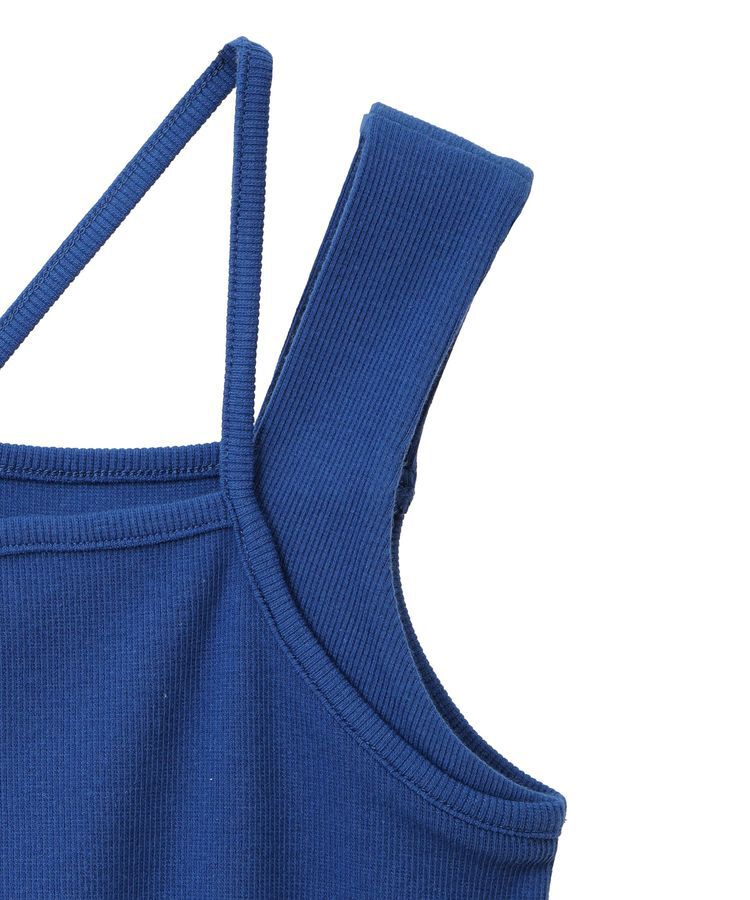 earth music&ecology「レイヤードカットタンクトップ」|キャミソール|