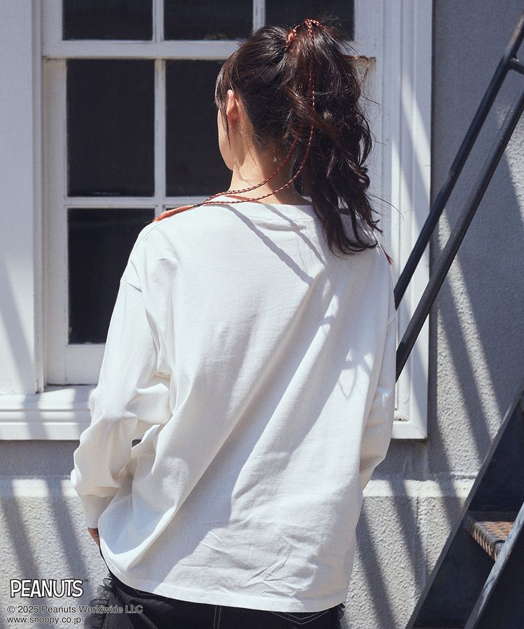 earth music&ecology「PEANUTS/earth マルチカラーアートロンT」|Tシャツ・カットソー|